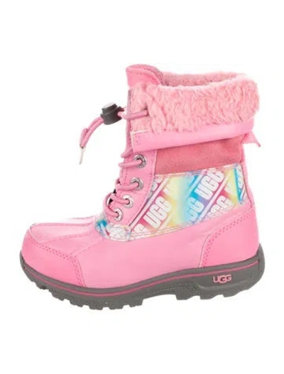 Pre-owned Ugg Babies' Snow Boots In Pink