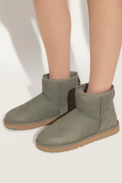 Ugg Snow Boots W Classic Mini Ii In Green