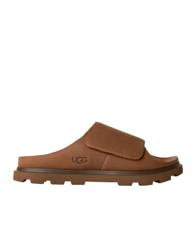 Ugg Solano Slide Sandals In Brown