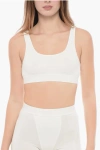 Ugg Gwendolynn Sports Bra Women Small White Scoop Neck Performance Active Erk254