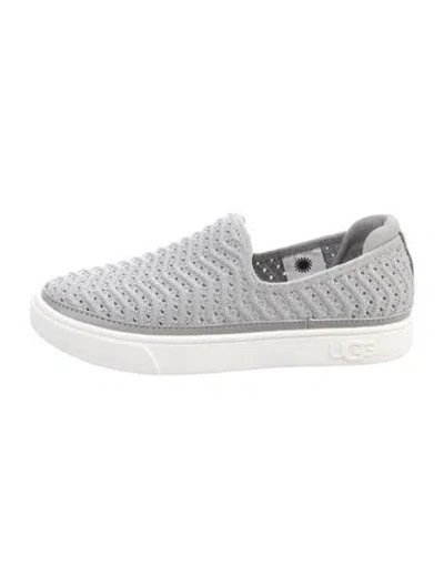 Pre-owned Ugg Babies' Solid Slip On Sneakers In Grey