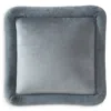 Ugg Sonoma Faux Fur Decorative Pillow, 20 X 20 In Geyser
