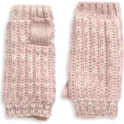 Ugg ® Space Dye Fingerless Gloves In Pink