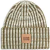 Ugg U Chunky Space Dye Beanie In Green