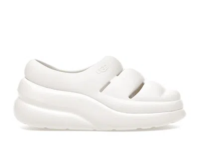 Pre-owned Ugg Sport Yeah Clog (women's) Sneakers In Bright White