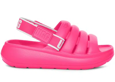 Pre-owned Ugg Sport Yeah Slide (kids) Sneakers In Taffy Pink