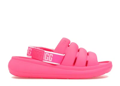 Pre-owned Ugg Sport Yeah Slide (women's) Sneakers In Taffy Pink