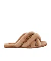 Ugg Spotted Slippers In Brown