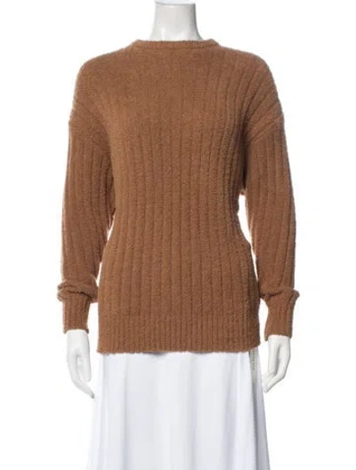 Pre-owned Ugg Square Neckline Sweater In Brown