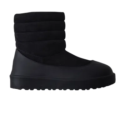 Pre-owned Ugg Stampd X Classic Boot 'black'