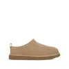 Ugg Slippers Flat Sole Pull Tab Round Toe In Brown