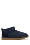 Ugg Dark Indigo Solid Slip On Boots In Blue
