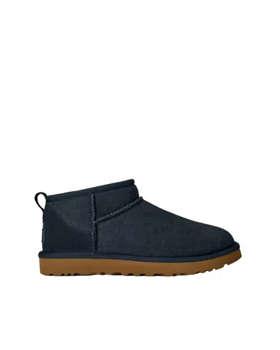 Ugg Stivaletto Donna Classic Ultra Mini Dark Indigo In Blue