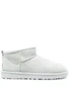 Ugg 10mm Classic Ultra Mini Shearling Boots In Blu