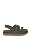 Ugg Goldenstar Gleam Sandals In Brown