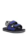 Ugg Strap Stitch Sandals In Blue