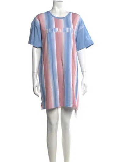 Pre-owned Ugg Striped Mini Dress W/ Tags In Blue