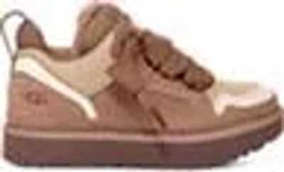 Ugg Suede And Nylon Lowmel Sneakers In Brown