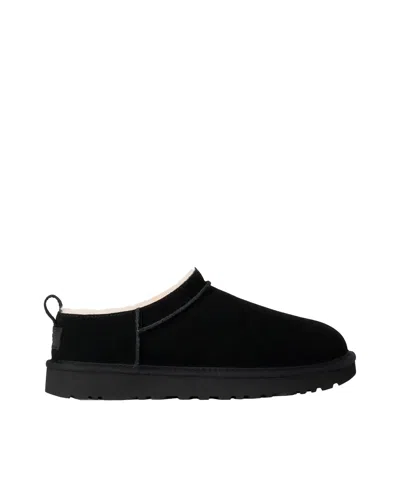UGG UGG SUEDE AND SHEEPSKIN SLIPPER