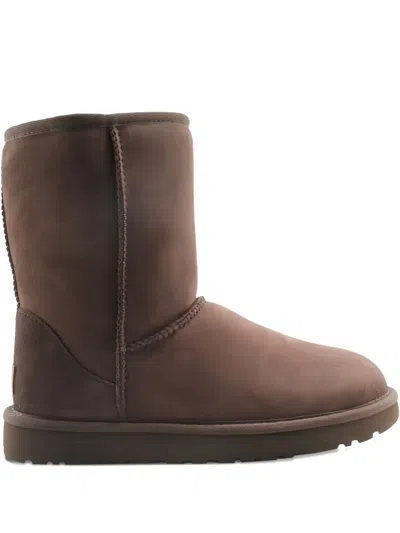 Ugg Suede Ankle Boots In Multi
