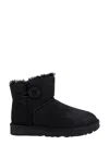 Ugg Mini Bailey Button Ii Suede Ankle Boots