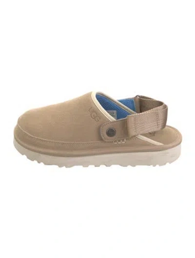 Pre-owned Ugg Suede Athletic Sneakers In Neutrals