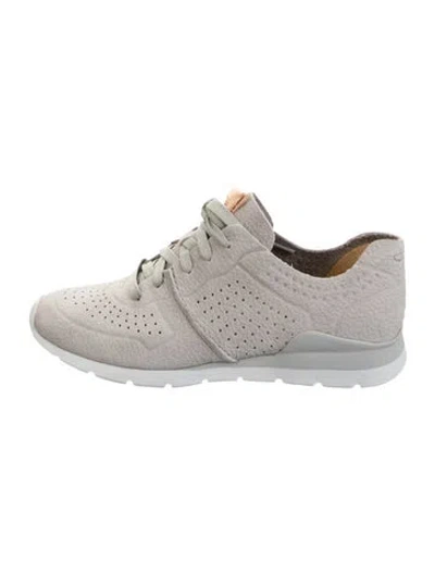 Pre-owned Ugg Suede Athletic Sneakers W/ Tags In Grey