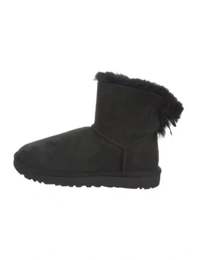 Pre-owned Ugg Suede Boots In Black