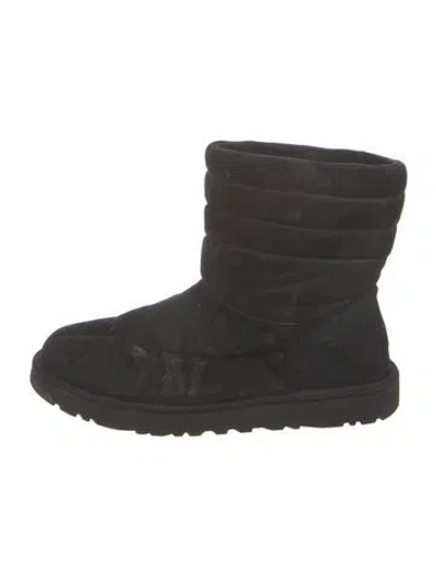 Pre-owned Ugg Suede Boots In Black
