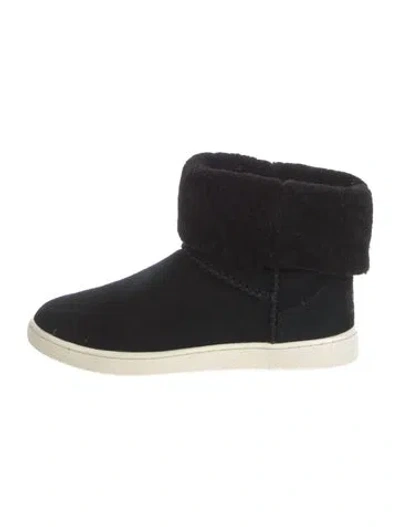 Pre-owned Ugg Suede Boots In Black