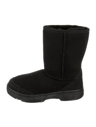 Pre-owned Ugg Suede Boots In Black