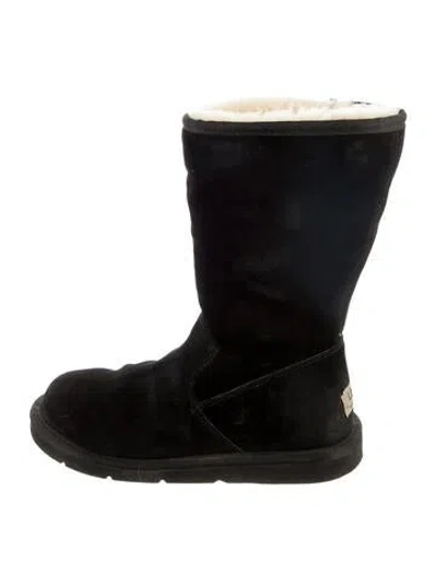 Pre-owned Ugg Suede Boots In Black
