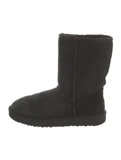 Pre-owned Ugg Suede Boots In Black
