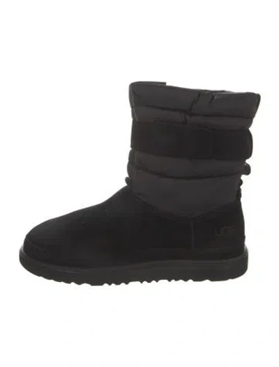 Pre-owned Ugg Suede Boots In Black