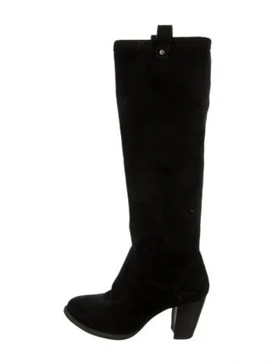 Pre-owned Ugg Suede Boots In Black