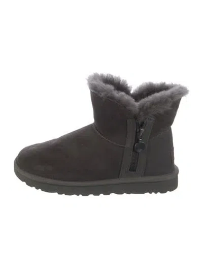 Pre-owned Ugg Suede Boots In Black