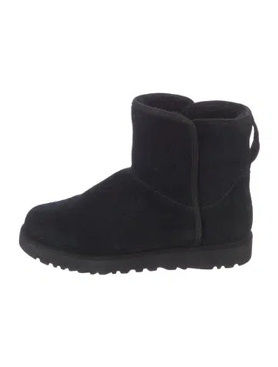Pre-owned Ugg Suede Boots In Black