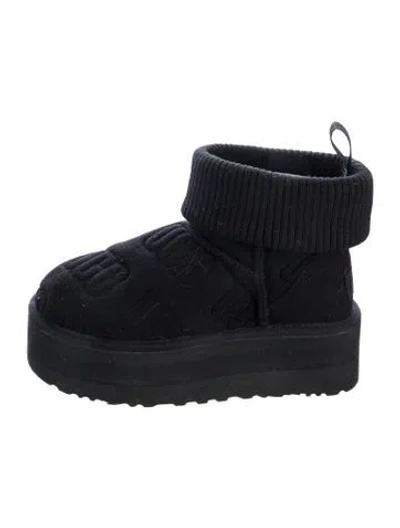 Pre-owned Ugg Suede Boots In Black