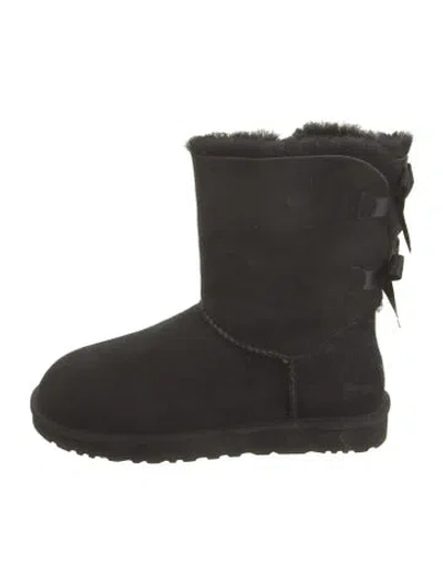Pre-owned Ugg Suede Boots In Black