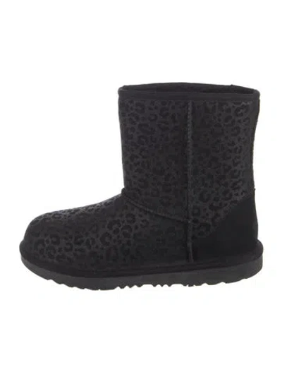 Pre-owned Ugg Suede Boots In Black