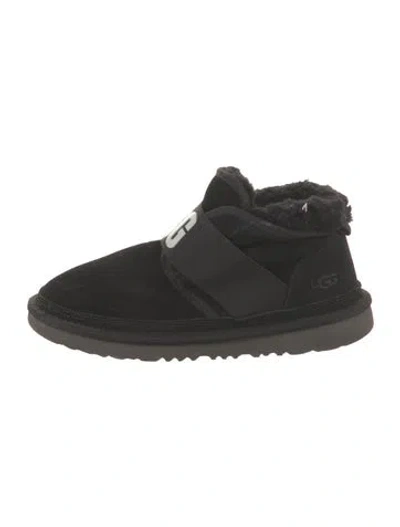 Pre-owned Ugg Suede Boots In Black