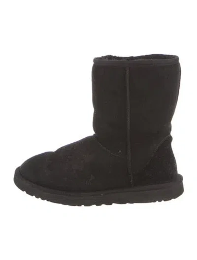 Pre-owned Ugg Suede Boots In Black