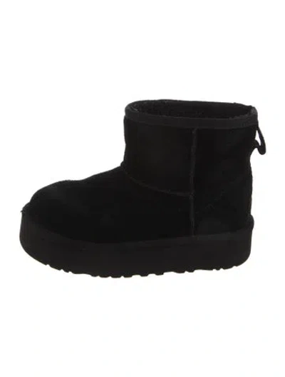 Pre-owned Ugg Suede Boots In Black