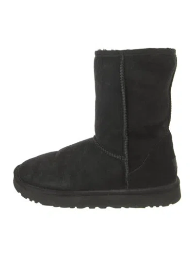 Pre-owned Ugg Suede Boots In Black