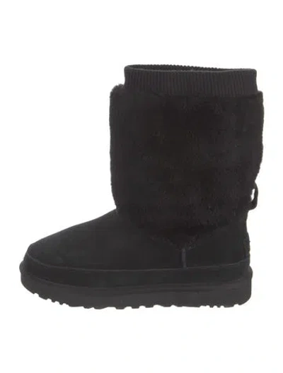Pre-owned Ugg Suede Boots In Black