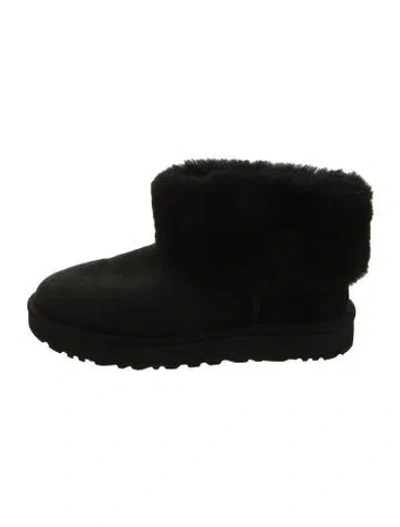 Pre-owned Ugg Suede Boots In Black