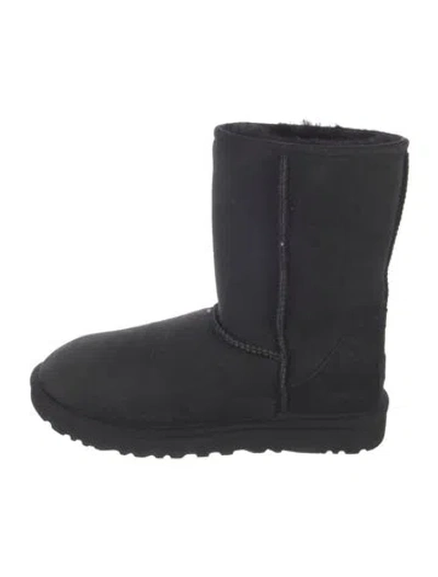 Pre-owned Ugg Suede Boots In Black