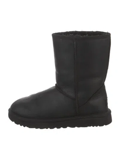 Pre-owned Ugg Suede Boots In Black