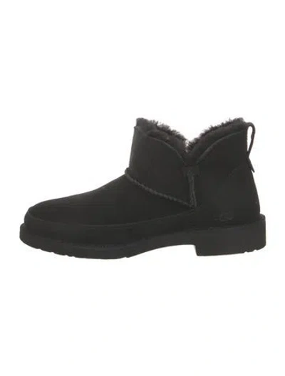 Pre-owned Ugg Suede Boots In Black