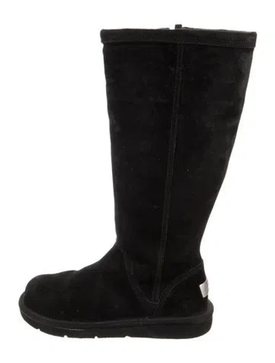 Pre-owned Ugg Suede Boots In Black
